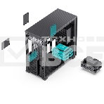 Корпус без блока питания JONSBO D41 STD Black ATX без БП, боковая панель из закаленного стекла, mini-ITX, micro-ATX, ATX, черный, фото14