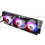 Водяное охлаждение для процессора Thermalright Frozen Warframe Pro 360 Black ARGB (360mm, Black, ARGB/ Fans: 3x120mm, 70.84CFM, 29.8dBA, 2000RPM/ Pump height 60mm, 23dBA, 3000RPM, Rad thickness 27mm/ S: 1200, 1700, 1851, 2011, 2066, 115X, AM4, AM5), фото10