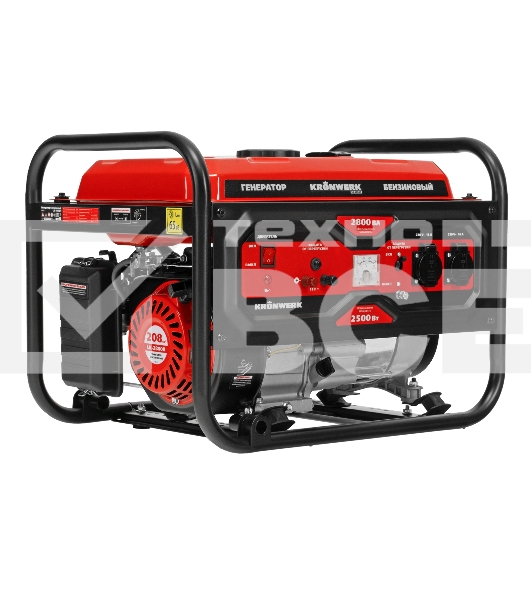 Электрогенератор бензиновый Kronwerk LK-2800R, 2.8 кВт, 65 дБ, 35.8 кг