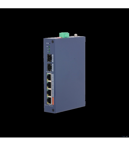 Коммутатор Dahua DH-CHS4206-4ET-60, 2×1 Гбит/с, управляемый