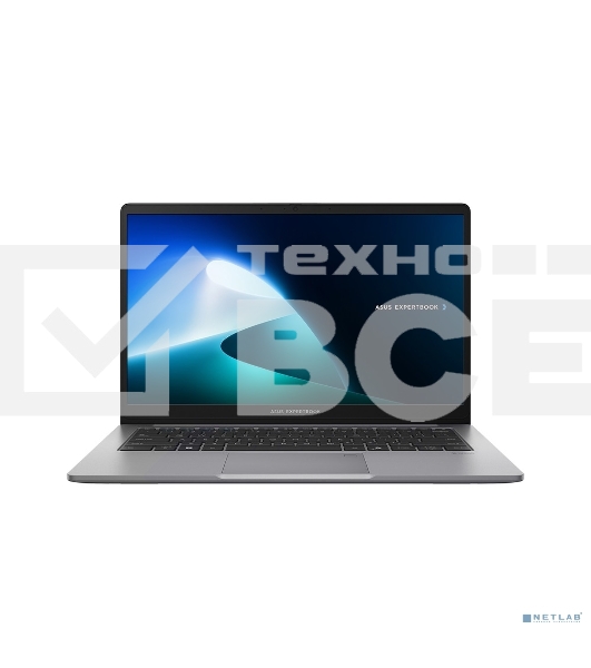 Ноутбук ASUS ExpertBook Essential P1403CVA-S61772 CORE 5 210H 16GB/512GB 2280 PCIE G4 SSD/14.0' FHD (1920 x 1080) 16:9 300nits Anti-glare NTSC: 45%/Intel Graphics/no OS