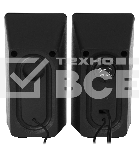 Акустическая система SVEN 300 2.0 черный 6Вт