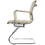 Кресло Бюрократ CH-993-Low-V/Ivory слоновая кость, экокожа, 120 кг, механизм качания, низкая спинка, фото9