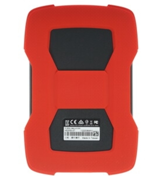 Внешний HDD 2.5' ADATA HD330, 2TB, USB 3.2 Gen 1 Type-A, 5400 rpm, красный
