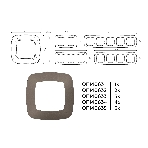 Рамка OMEGA Ecta (Темная бронза матовый) 2-ая OF140632, фото2