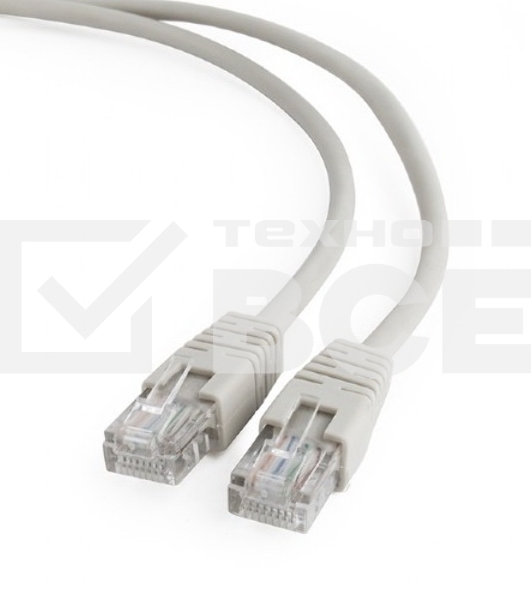 Патч-корд UTP Cablexpert PP12-50M   кат.5e, 50м, литой, многожильный (серый)  {15}