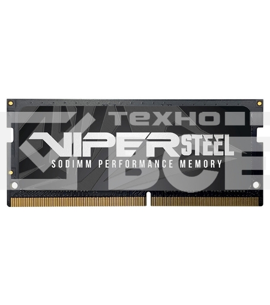Оперативная память Patriot Viper Steel, DDR4, 32GB (1x32 GB), 2666 MHz, CL18, SO-DIMM