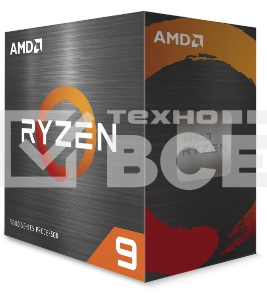 Процессор AMD Ryzen 9 5950X (Soc-AM4/3.4/4.9GHz/64Mb/105W/BOX) (100-000000059WOF) w/o cooler
