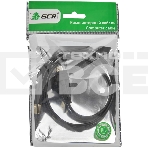 Переходник Greenconnect Конвертер-переходник 0.5m плоский, черный, позолоченные коннекторы, 28/26 AWG, USB 2.0 AM/DB9 RS-232 PRO, чипсет PL2303RA (GCR-UOC5M-BCG-0.5m), фото4