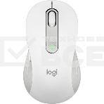 Мышь беспроводная Logitech Signature M650 L белый, 4000 dpi, радиоканал, Bluetooth, USB, кнопки - 5, фото25
