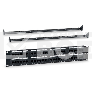 Патч-панель Hyperline WRLine WR-PL-48-C5E-D 19