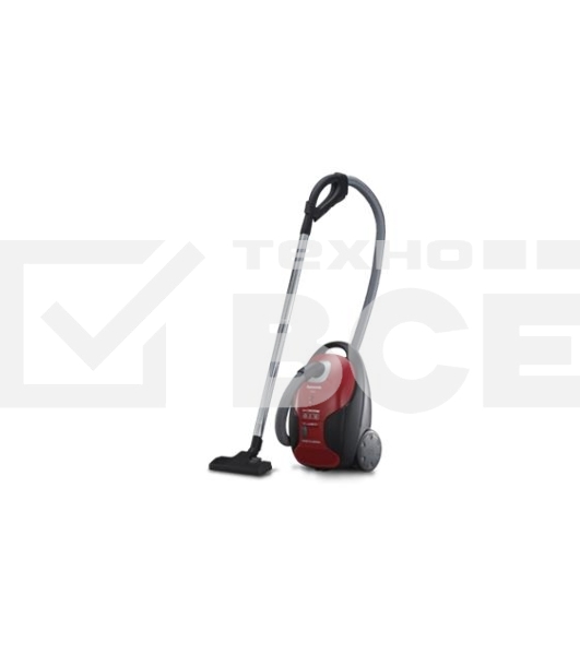 Пылесос Panasonic MC-CJ911R красный/черный, 380/1900 Вт, уборка сухая, пылесборник мешок 6 л