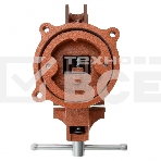 Тиски слесарные Sparta 100мм поворотные с наковальней, фото10