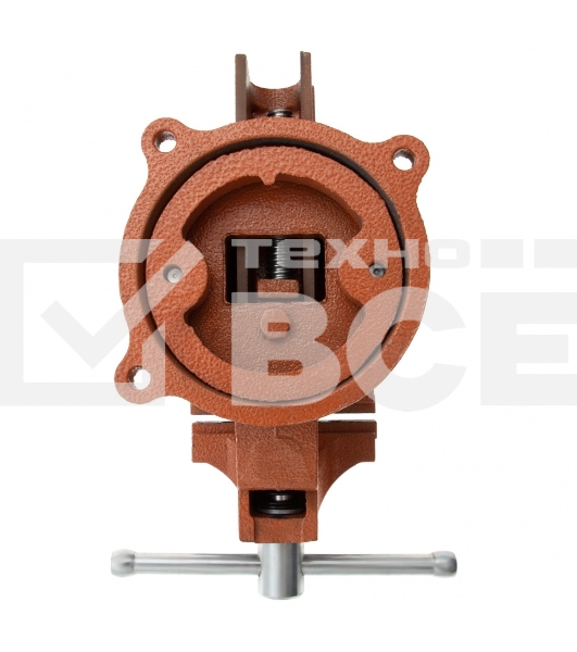 Тиски слесарные Sparta 100мм поворотные с наковальней