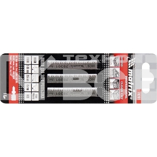 Полотна Matrix для электролобзика по дереву, 3 шт. T101B, 75x2,5мм, HCS Professional