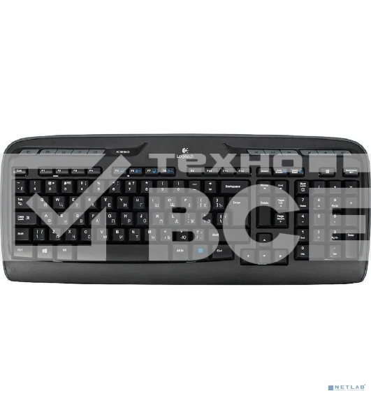 Клавиатура + мышь Logitech MK330 клав:черный мышь:черный USB беспроводная Multimedia