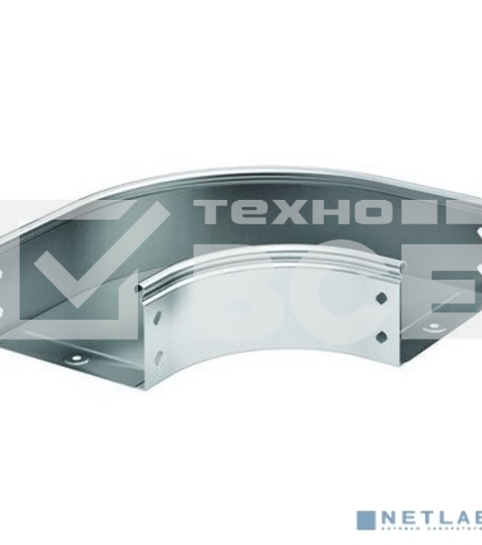 Угол для лотка DKC 36005K горизонтальный 90град. 300х50 CPO 90 в комплекте с крепеж. элементами