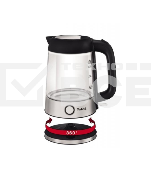 Чайник электрический Tefal KI750D30 1.7 л, 1700 Вт, серебристый/металл