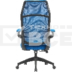 Кресло компьютерное Cactus CS-MC505-BL темно-синий, сиденье темно-синий, сетка/ткань, крестов. пластик, фото13