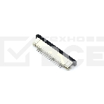 Разъем FPC  Half Coverage Bottom Contact 0.8K-BX-16PWB 16 pin высота 2мм шаг 0,8мм, фото3