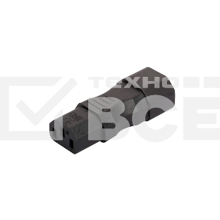 Переходник 4PH C13 - C14 прямой, цвет черный, 4PH-R90366