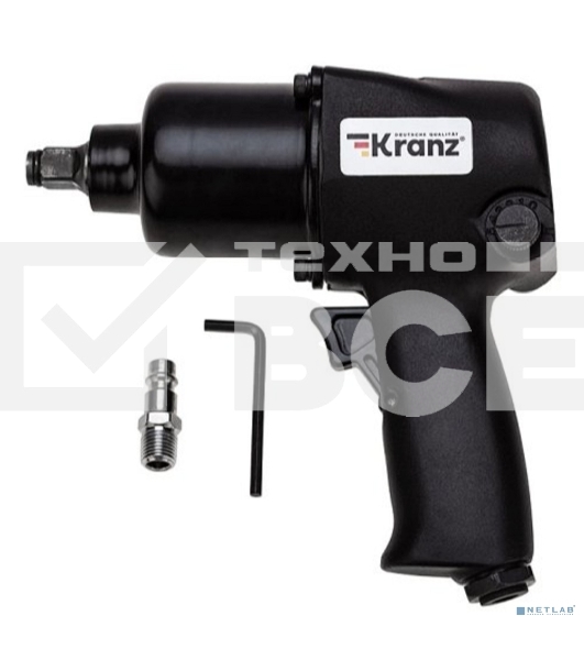 Гайковерт пневматический Kranz 1/2', 680 Нм