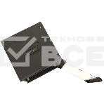 Шкаф коммутационный Hyperline (TWB-2766-GP-RAL9004) настенный 27U 600x600мм пер.дв.стекл 2 бок.пан. 60кг черный 49.9кг 1304мм, фото3