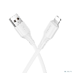 Кабель USB2.0 Hoco AM/Lightning, 2.4А, X120, 1м, белый, коробка, фото5