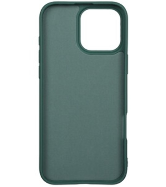 Чехол Microfiber Case для Apple iPhone 16 Pro Max зеленый опал, Borasco
