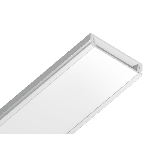 Алюминиевый профиль Ambrella light GP1800WH белый 2000*23.8*6