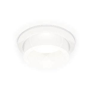 Комплект встраиваемого светильника Ambrella light XC6512066 SWH/FR белый песок/белый матовый MR16 GU5.3 (C6512, N6248)