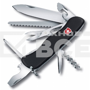 Нож перочинный Victorinox OUTRIDER (0.8513.3) 111мм 14функций черный