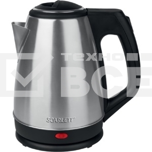 Чайник Scarlett SC-EK21S25 1.5л. 1350Вт серебристый (корпус: нержавеющая сталь)