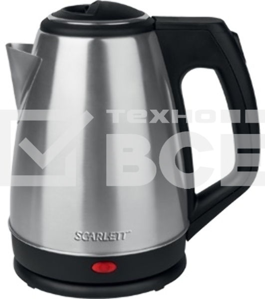 Чайник Scarlett SC-EK21S25 1.5л. 1350Вт серебристый (корпус: нержавеющая сталь)