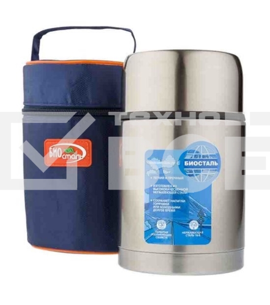 Термос БИОСТАЛЬ Авто NRP-800 0,8 л. ('Биосталь-Авто' с широким горлом, суповой, 0,8 л.)
