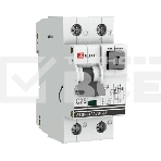 Выключатель автоматический дифференциального тока АВДТ-63 EKF DA63-25-30e 25А/30мА (хар-ка C, электронный тип A) 6кА EKF PROxima, фото 1