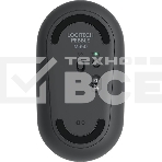 Мышь беспроводная Logitech Pebble M350 графитовый, 1000 dpi, радиоканал, Bluetooth, USB, кнопки - 3, фото4