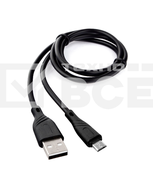 Кабель USB 2.0 Cablexpert CCB-mUSB2-AMBMO1-1MB, AM/microB, издание Classic 0.1, длина 1м, черный, блистер