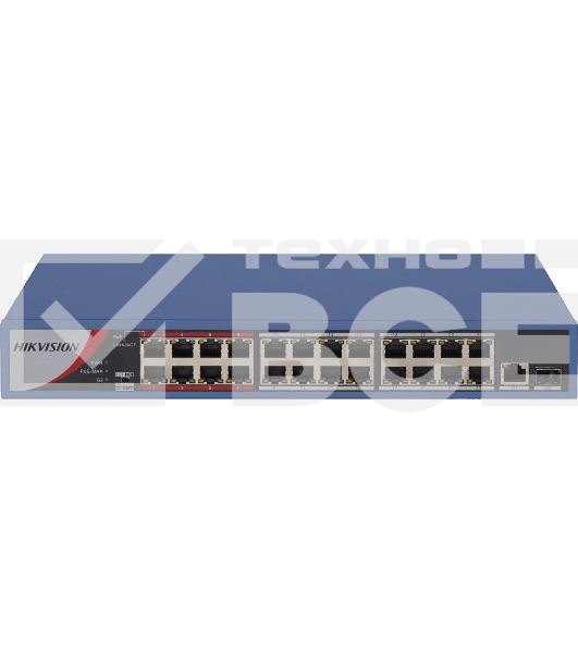 Коммутатор Hikvision DS-3E0326P-E(B) Неуправляемый