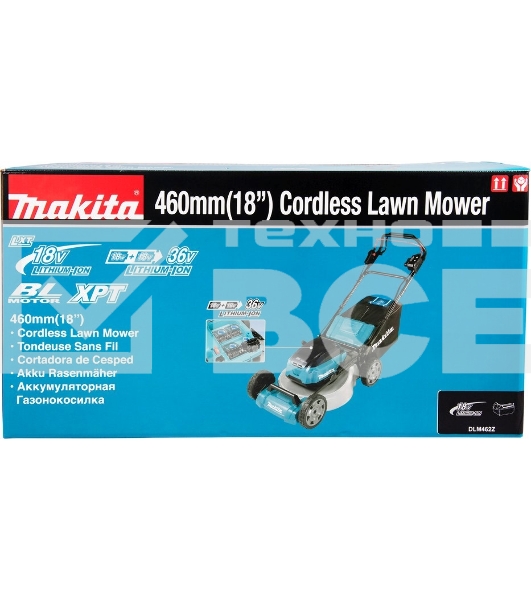 Газонокосилка роторная Makita DLM462Z 1600Вт