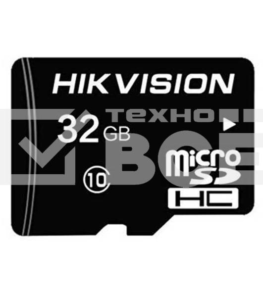 Флеш карта microSDHC 32GB Hikvision HS-TF-C1(STD)/32G/ZAZ01X00/OD