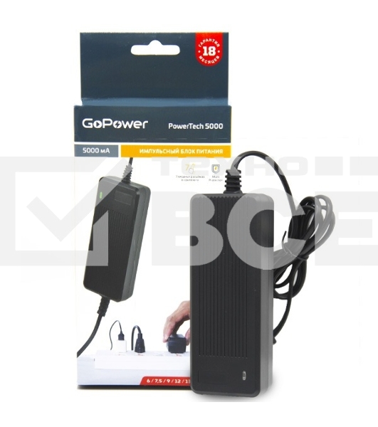 Блок питания GoPower PowerTech 5000 универсальн. импульсный (1/20)