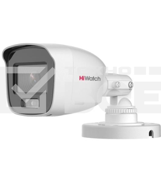 Камера видеонаблюдения аналоговая HiWatch DS-T500L 2.8-2.8мм HD-CVI HD-TVI цв. корп.:белый
