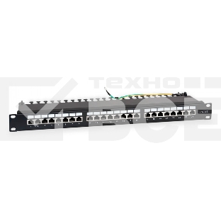 Патч-панель Hyperline WRLine WR-PL-24-C5E-SH-D 19