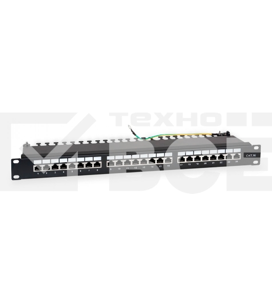 Патч-панель Hyperline WRLine WR-PL-24-C5E-SH-D 19