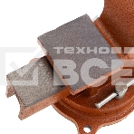 Тиски слесарные Sparta 100мм поворотные с наковальней, фото4