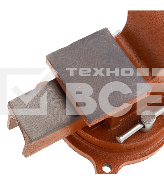 Тиски слесарные Sparta 100мм поворотные с наковальней