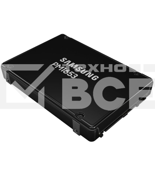 Накопитель SSD Samsung PM1653, 7.68Tb, SAS 4.0, 2.5