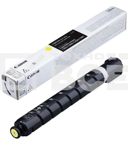 Тонер Canon C-EXV64Y 5756C002 (желтый) туба 650гр. для копира imageRunner Advance DX C3922i/C3926i/C3930i/C3935i, (ISO 25500 стр)