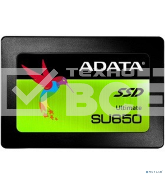 Накопитель SSD ADATA SU650, 240Gb, SATA III, 2.5